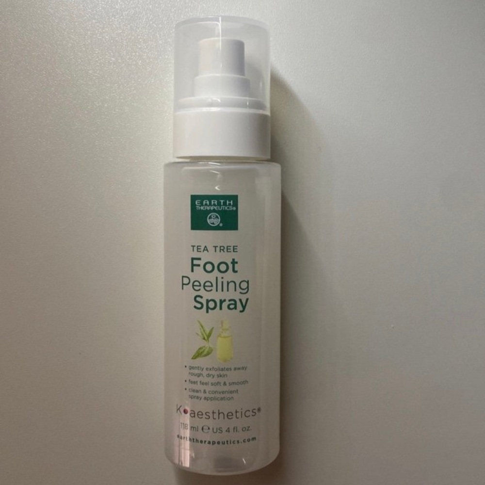 Tea tree foot peeling spray